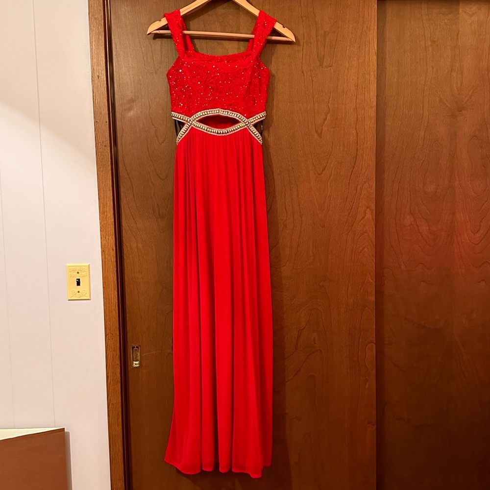 Red Formal Dress Size 5